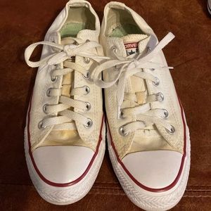 White converse size 8.5